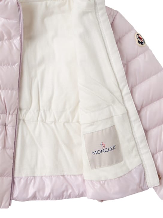 Moncler: 皮纳尔尼龙连帽羽绒外套