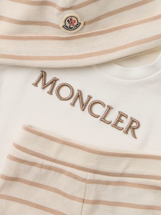 Moncler - 条纹棉质套装