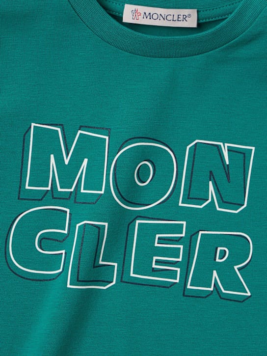 Moncler - 棉质logo T恤