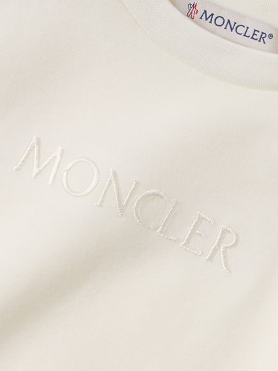 Moncler - 刺绣logo棉质T恤