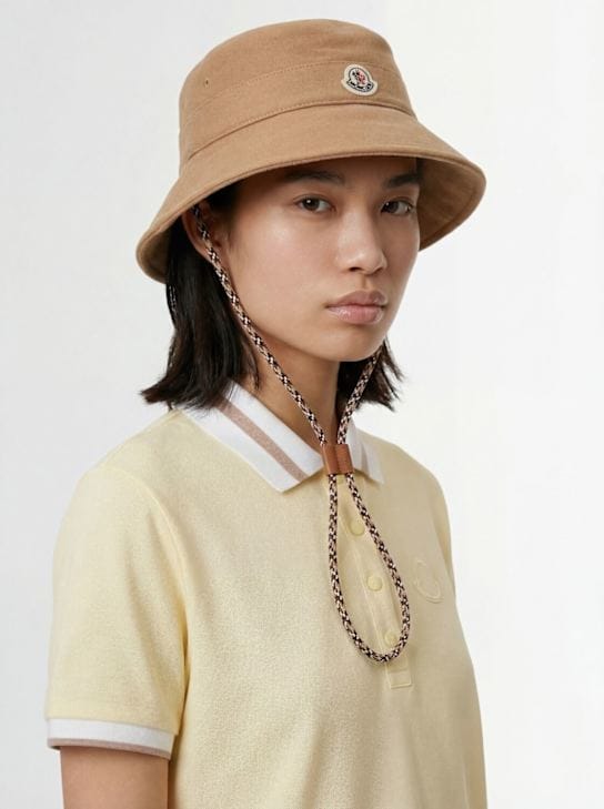 Moncler - 带抽绳的桶帽