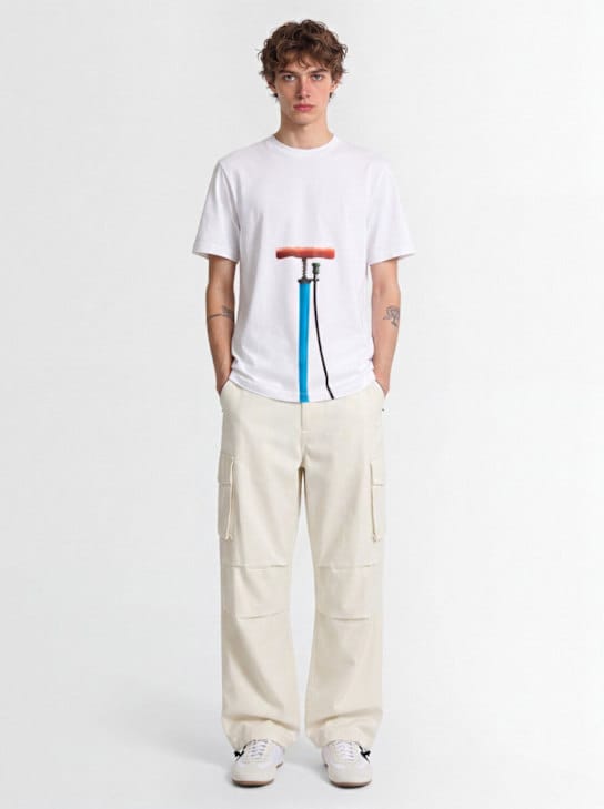 MSGM - 带图形印刷的宽松T恤