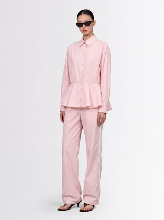 MSGM - 高腰宽腿裤