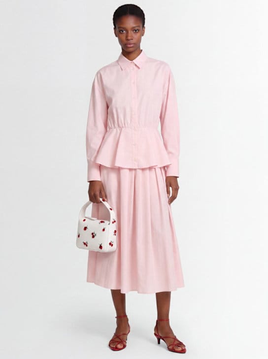 MSGM: 带腰带的衬衫