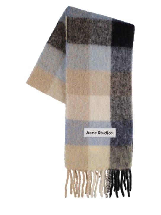 Acne Studios: 带流苏的矩形围巾
