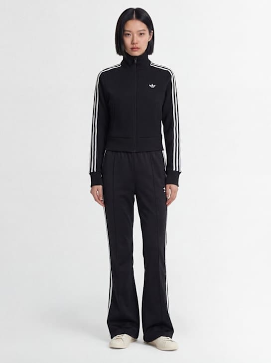 adidas Originals - 侧条纹宽腿裤