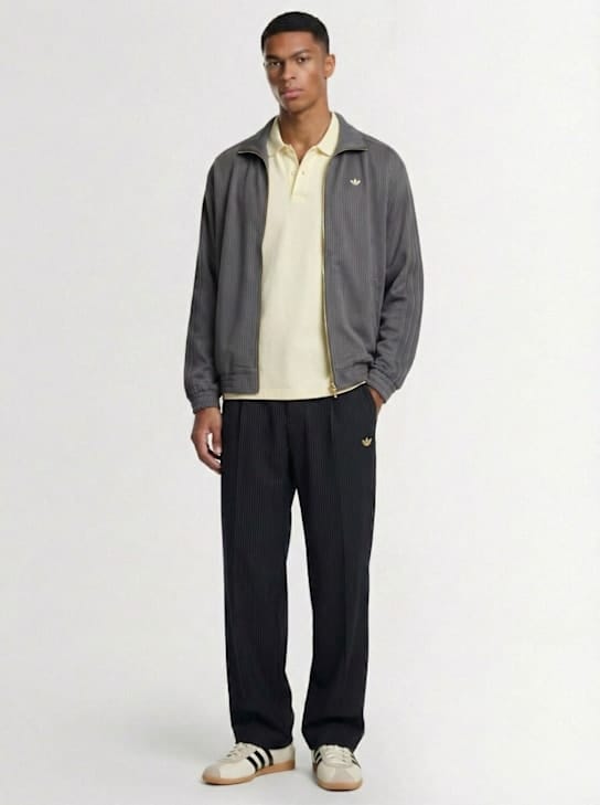adidas Originals - 带弹性腰围的直筒裤