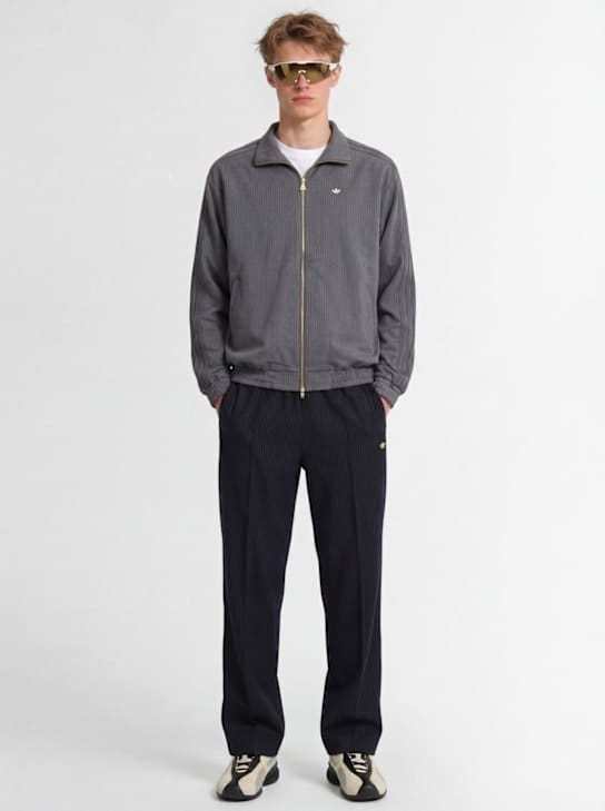 adidas Originals - 火鸟宽松条纹运动外套