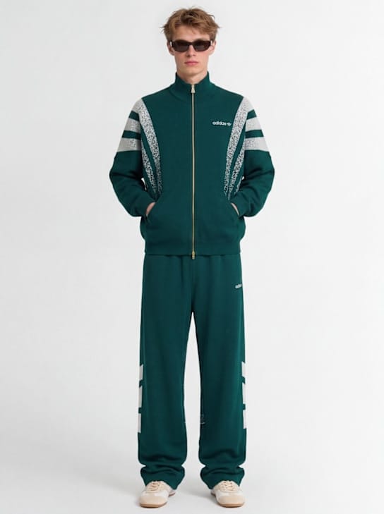 adidas Originals - 宽腿裤，带有图形细节