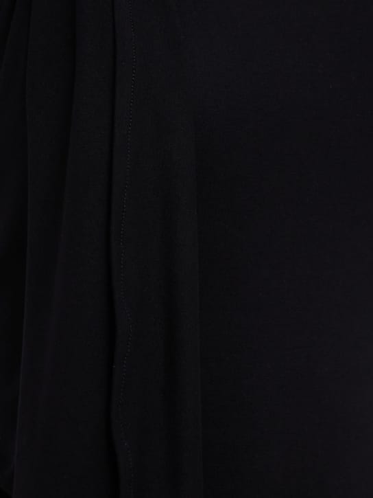 DIANA MILKANOVA: Draped jersey maxi dress