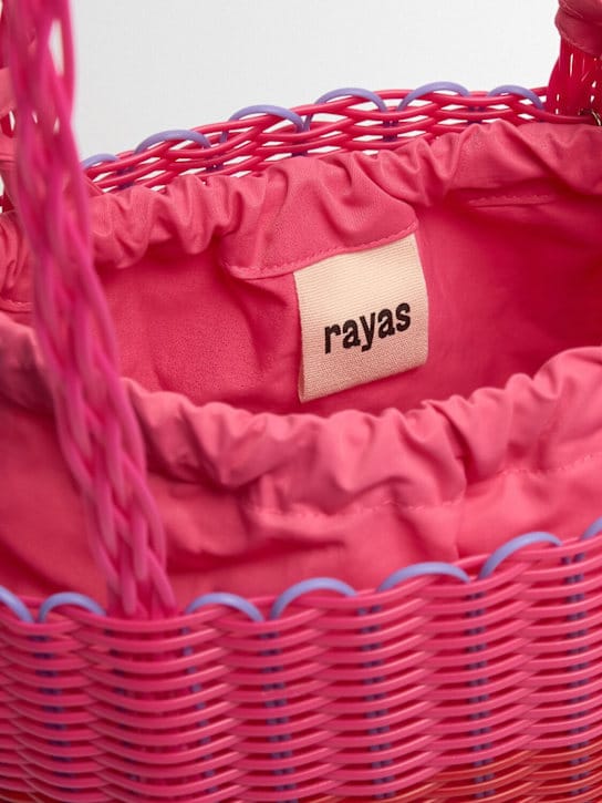 RAYAS COLLECTIVE: Handbag with rigid handle
