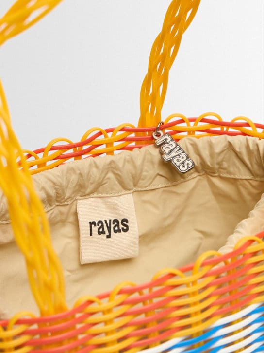 RAYAS COLLECTIVE: Rectangular handbag with handle