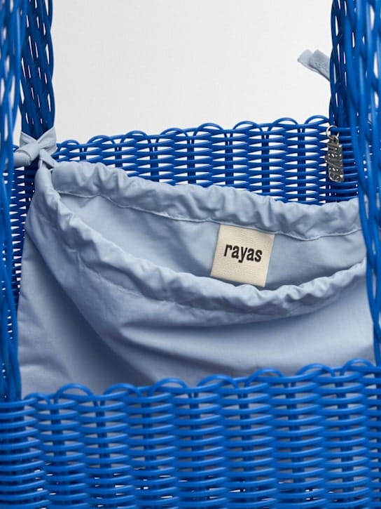 RAYAS COLLECTIVE: Tote with long handles and soft profile
