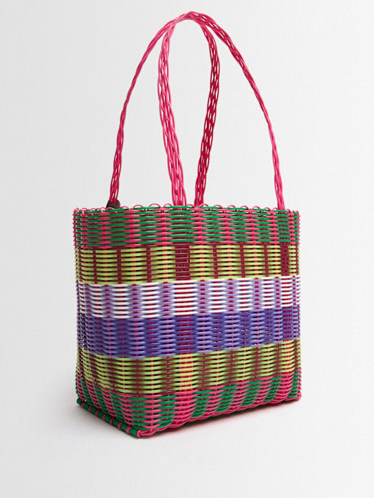 RAYAS COLLECTIVE: Shoulder Tote with Double Handles