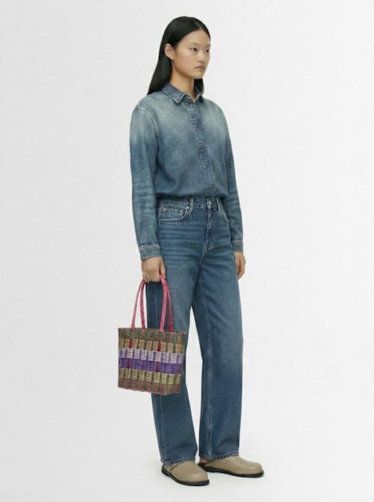 RAYAS COLLECTIVE - Shoulder Tote with Double Handles