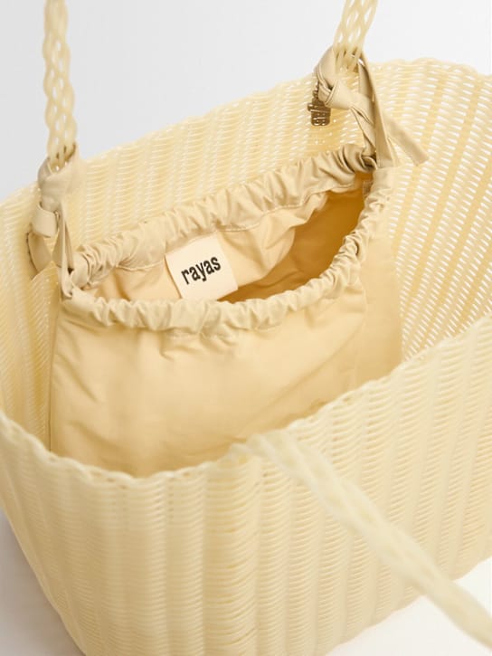 RAYAS COLLECTIVE: Tote with double handles