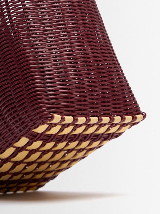 RAYAS COLLECTIVE: Tote with double handles and structured profile