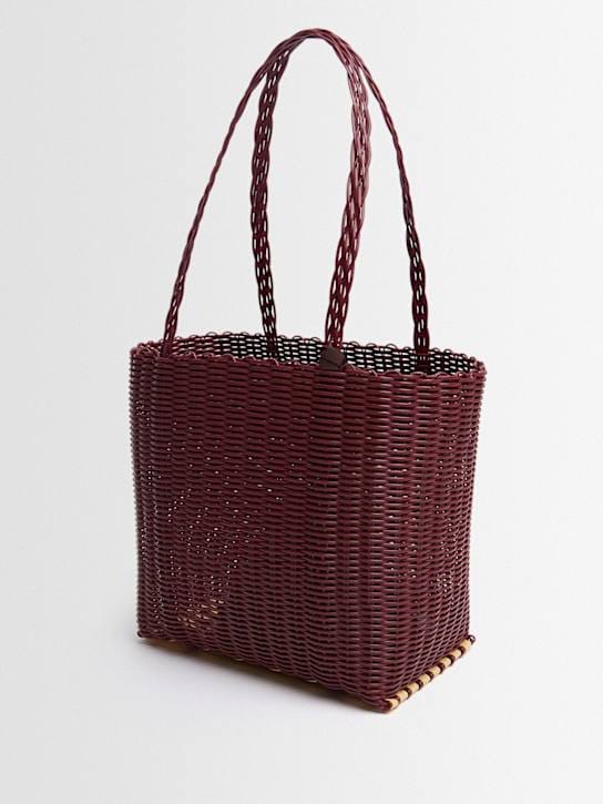 RAYAS COLLECTIVE: Tote with double handles and structured profile