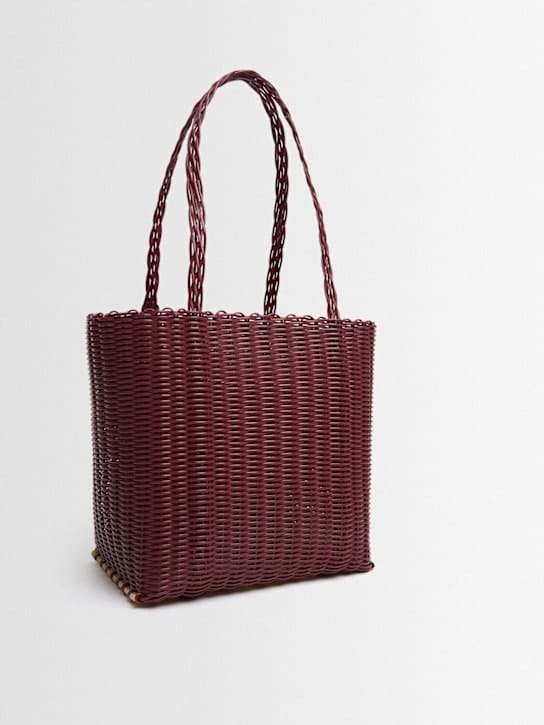 RAYAS COLLECTIVE: Tote with double handles and structured profile