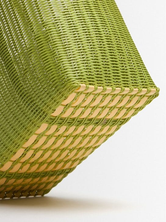 RAYAS COLLECTIVE: Tote with double handles and structured profile