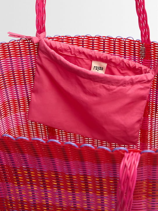 RAYAS COLLECTIVE: Tote with double handles