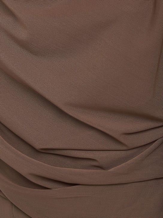 GESTUZ: Abito lungo 2-in-1 drappeggiato