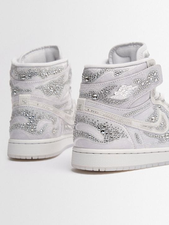 Jordan: Swarovski x Air Jordan 1 Hi OG sneakers
