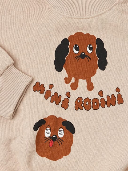 Mini Rodini - 印花棉圆领卫衣
