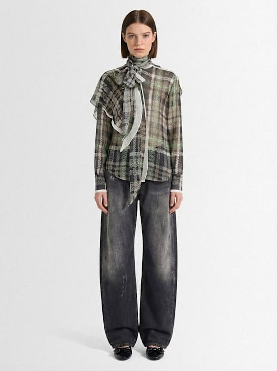 Acne Studios - 高腰宽松牛仔裤