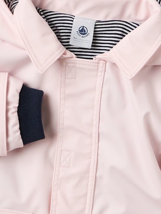 Petit Bateau - 带帽聚酯风衣