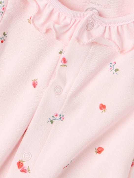 Petit Bateau: 印花纯棉针织连体衣及包臀衣