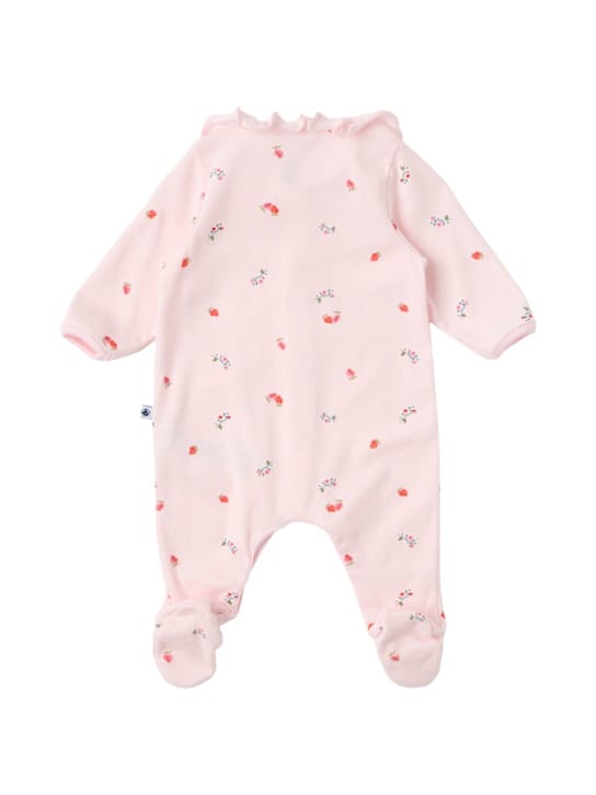 Petit Bateau: 印花纯棉针织连体衣及包臀衣