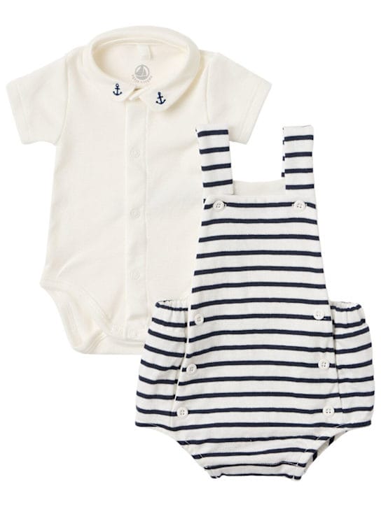 Petit Bateau - 经典领口的工装裤