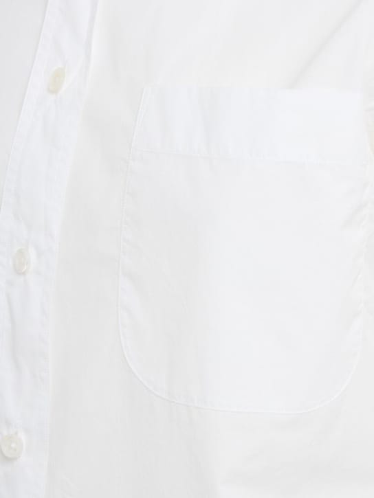 The Row: Cotton shirt with patch pocket