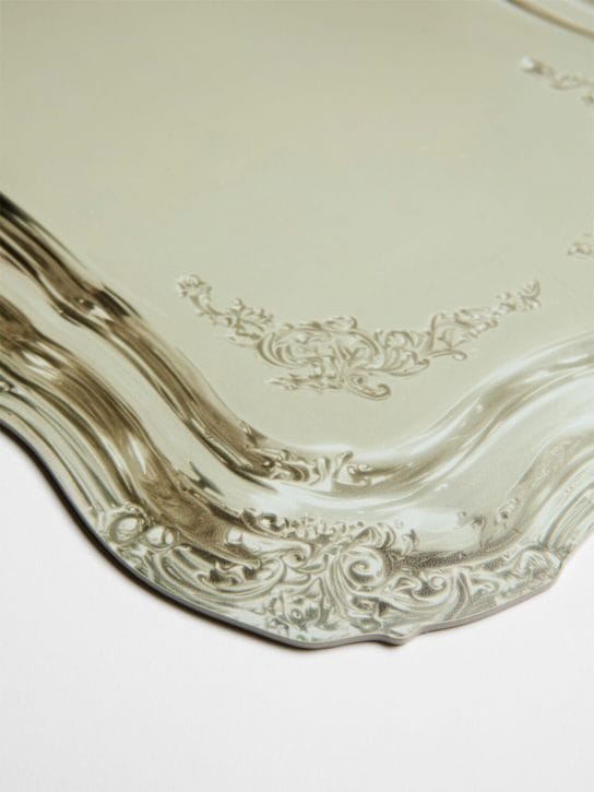 FIGURE DECORATIVE: Set de table en cuir de veau