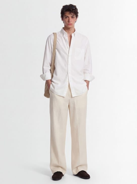 Laneus - Viscose & linen pants