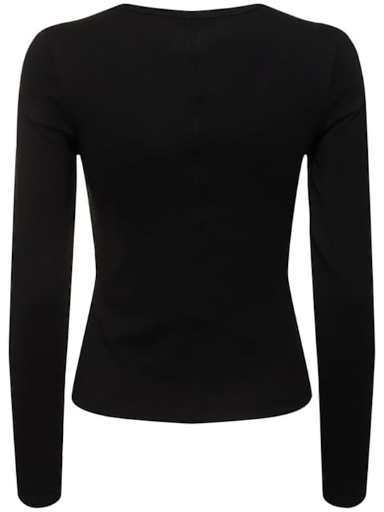 Flore Flore: 有机棉罗纹T恤Max Tee