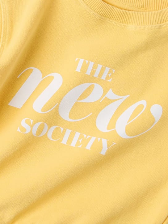The New Society: 印花棉质卫衣