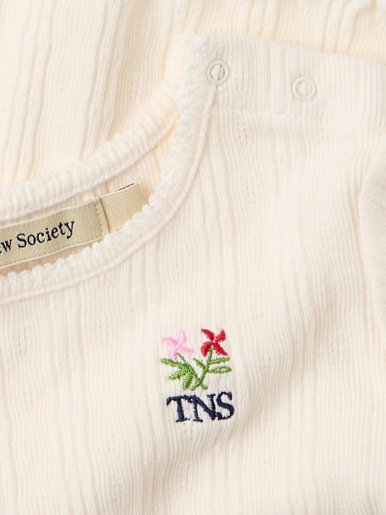 The New Society - 印花棉混纺T恤