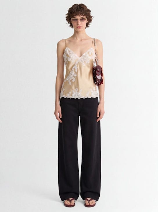 BY MALENE BIRGER: 带花卉刺绣的背心