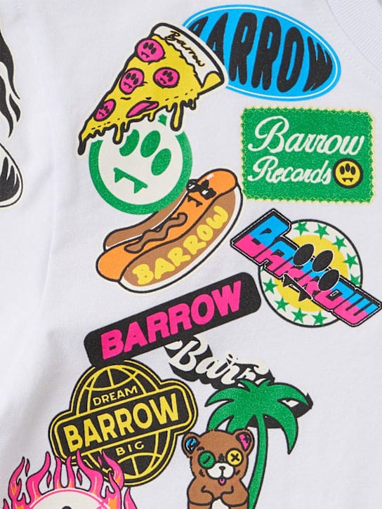 Barrow - 印花棉质针织T恤