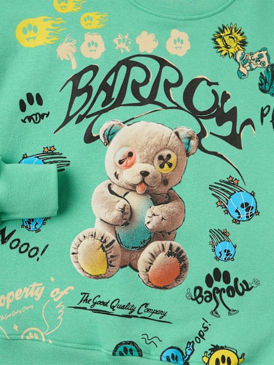 Barrow - 印花棉质卫衣