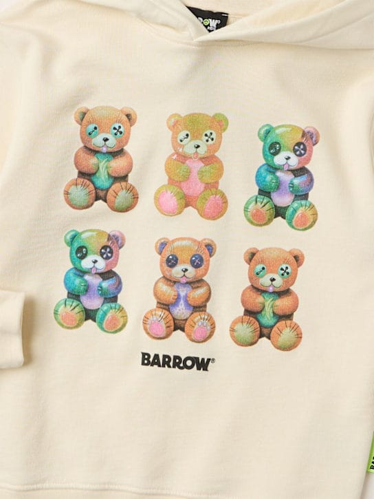 Barrow: 印花棉帽衫