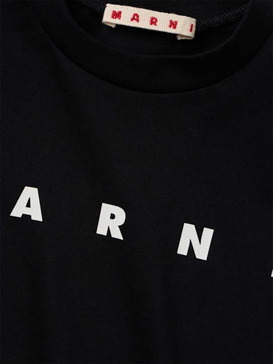 Marni Junior - 棉质logo t恤