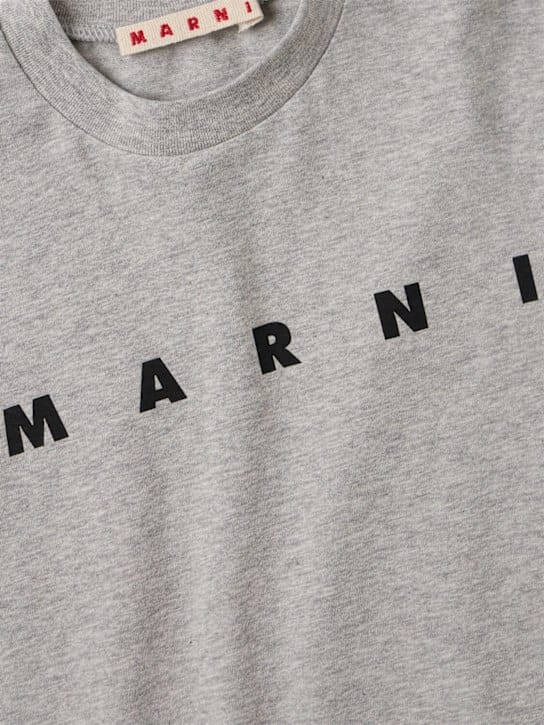 Marni Junior - 棉质LOGO T恤