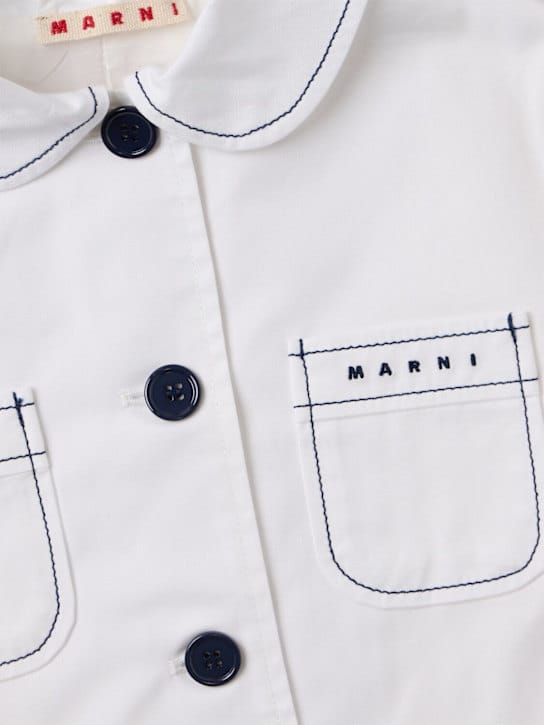 Marni Junior: 棉质西装外套