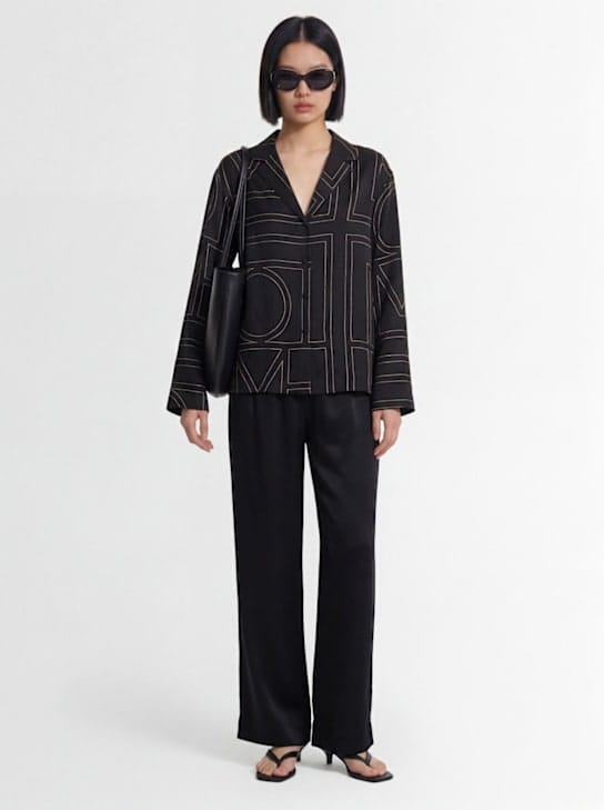 BY MALENE BIRGER: 宽腿裤，直边设计