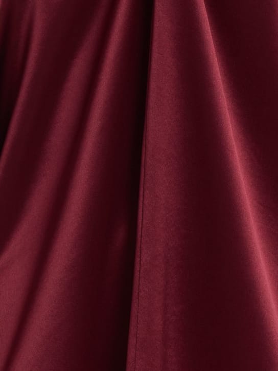 BY MALENE BIRGER: Satin midi dress with V-neck