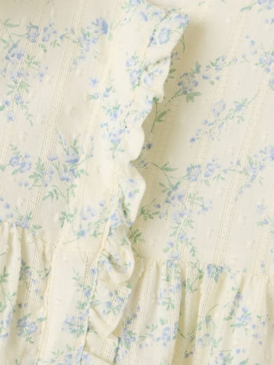 COSMOSOPHIE - Printed cotton romper