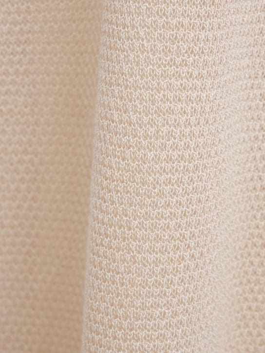 RHEA: Crocheted lyocell maxi dress